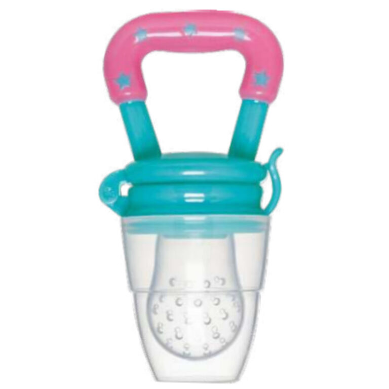 Porta Frutinha Chupeta De Alimentação Bebe Verde