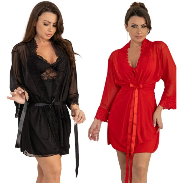 Kit com 2 Robe Sensual Sexy Conforto  Roupão Femi