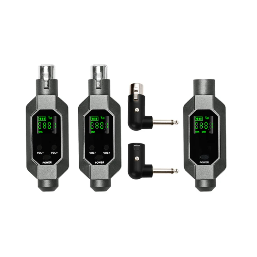 Transmissor para Microfone 2 Mic Xlr