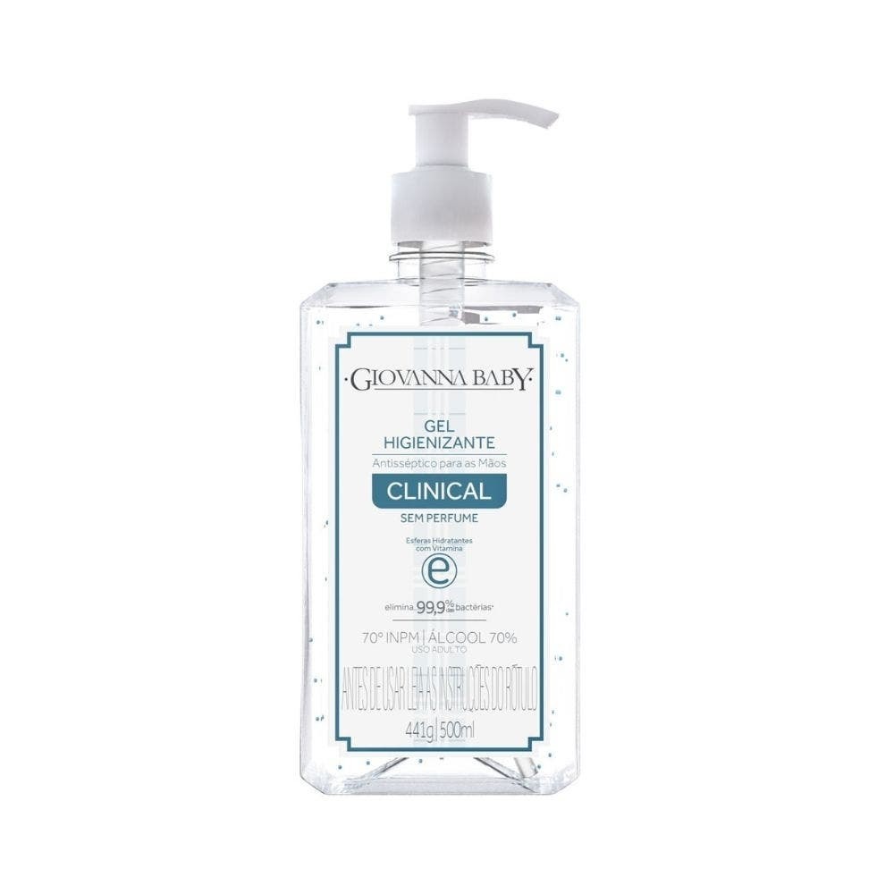 Álcool em Gel Higienizante Giovanna Baby Clinical 500ml