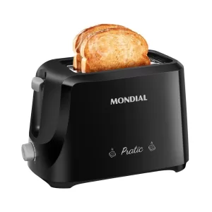 Torradeira Mondial T18 Preta 220V: Pães Perfeitos, Manhãs Otimizadas!