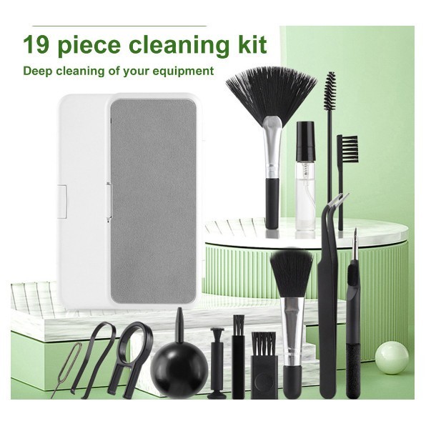 Kit Ferramentas de limpeza 19 Em 1 AirPods/Teclado