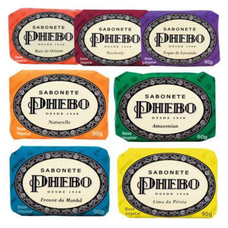 kit sabonete phebo sortido 6 unidades sortidos