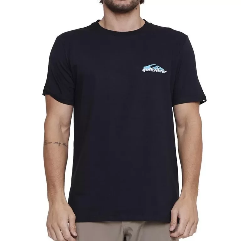 Camiseta Masculina Quiksilver Manga Curta Patriot 