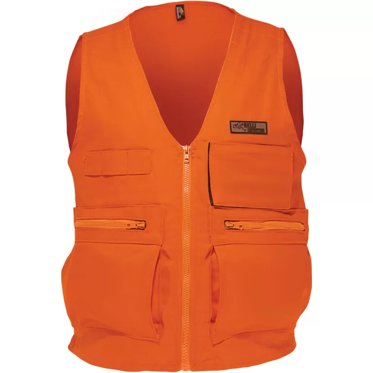Colete Tático Ripstop Comfort Laranja Pesca Caça