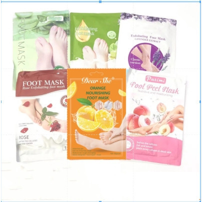 Kit 3 Máscara de Pé Meia Esfoliante Remove Pele 