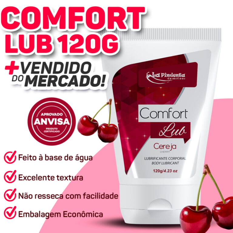 LUBRIFICANTE COMFORT 120 SENSAÇÃO DELICADA PARA 