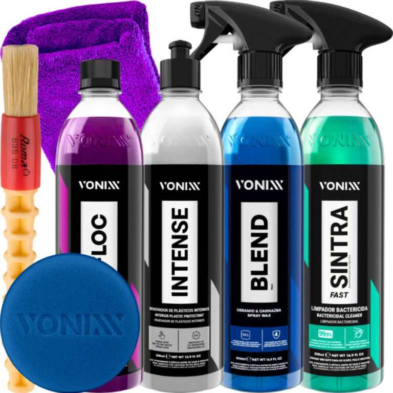 Kit Lavagem Automotiva V-floc Blend Sintra Intense
