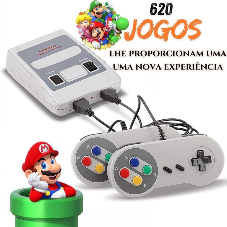 Video Game Classic Super Nintendo Mini SNES 620 Jo