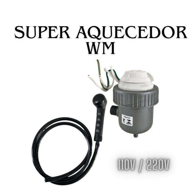 Super Aquecedor de Água WM 110v/220v para Lavató