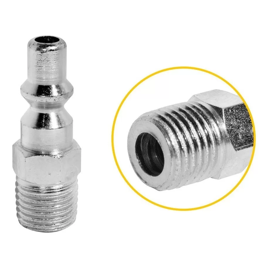 Conectores Engate Rápido Pneumático Compressor 1/4