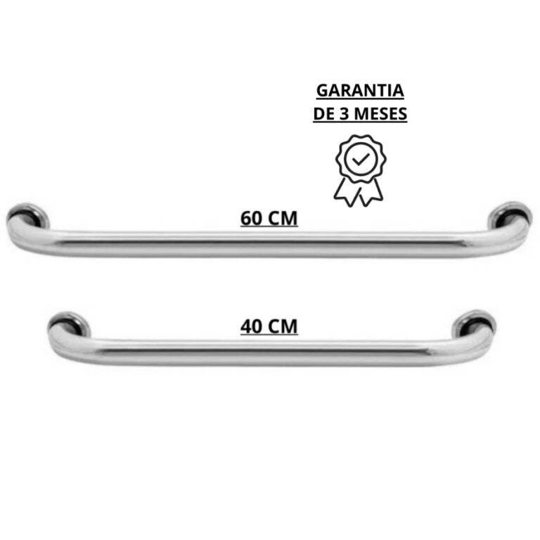 Alça de 60 + Alça de 40 cm Barra de Apoio Para I