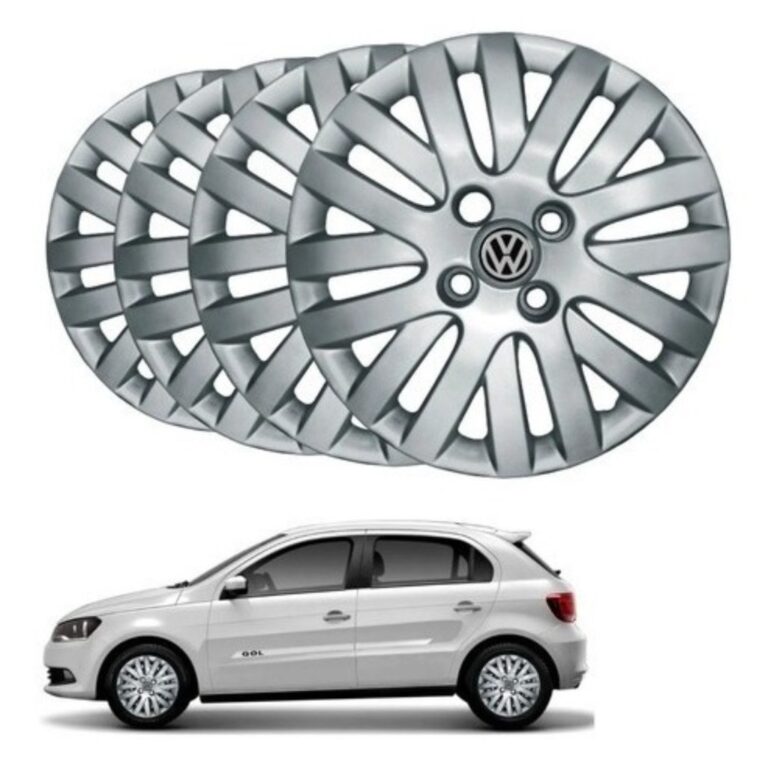 Jogo Calota Roda Aro 14 Vw Trend Gol Voyage Saveir