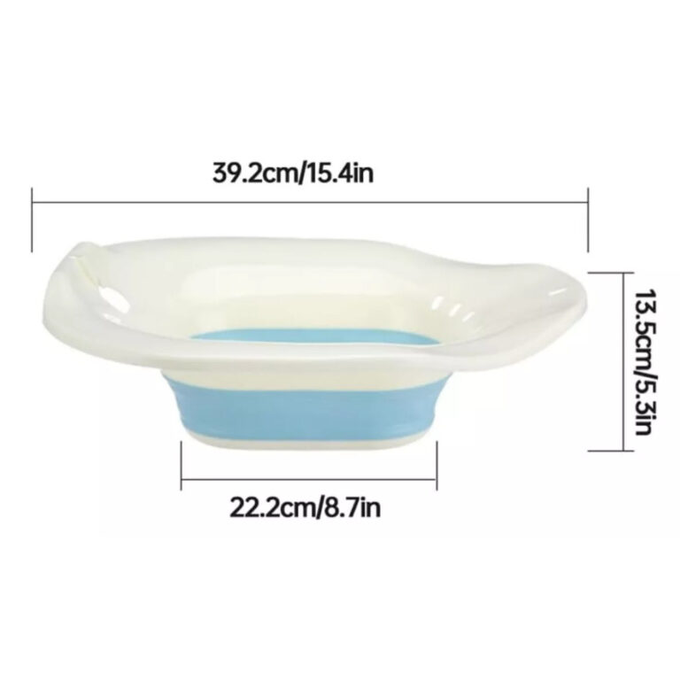 Bacia Para Banho De Assento Dobrável E Higiene Í