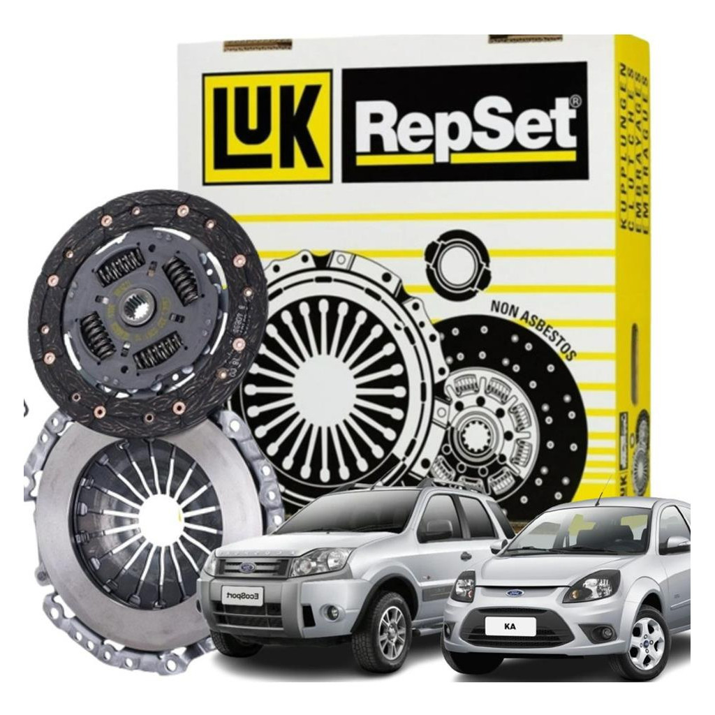 Kit Embreagem Fiesta 1.0 2007 2008 2009 2010 2011 2012 2013 novo