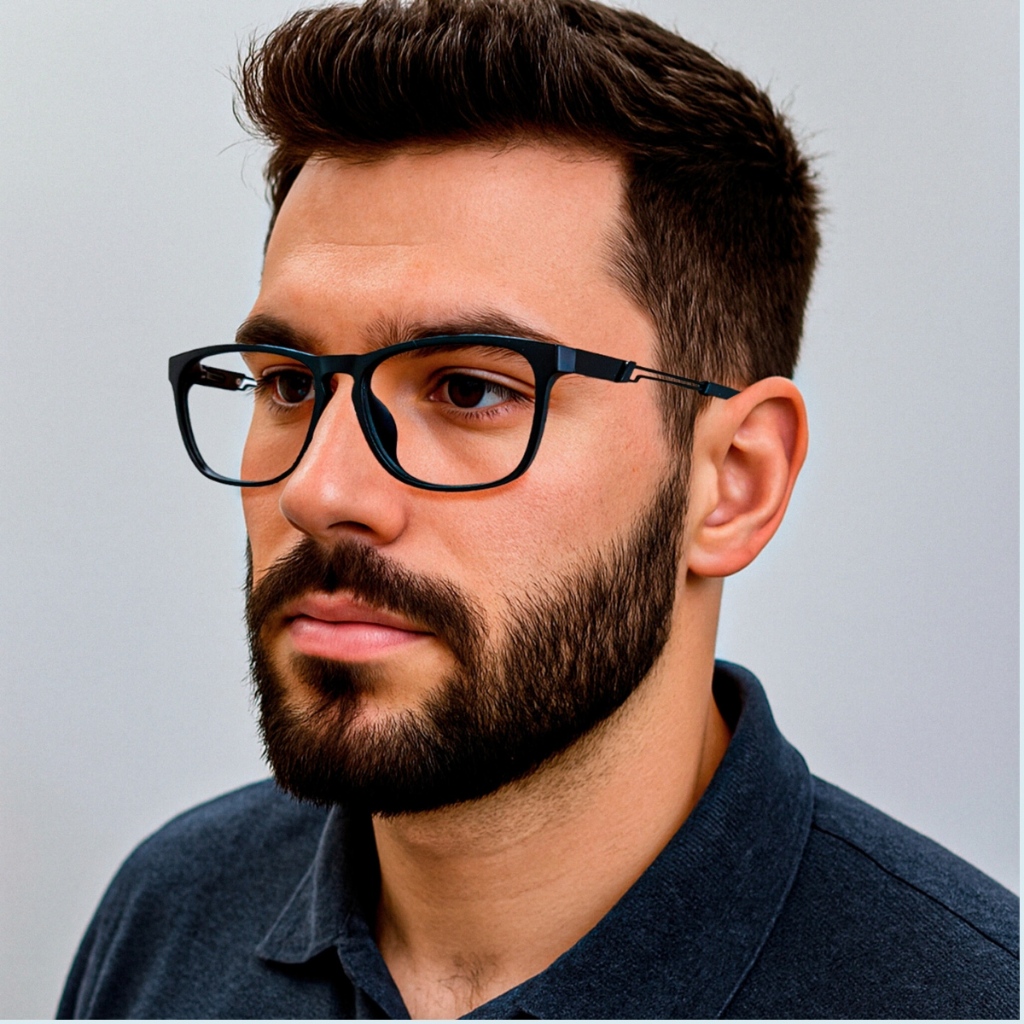 Armação Para Grau Masculina Casual Moderna Lançamento