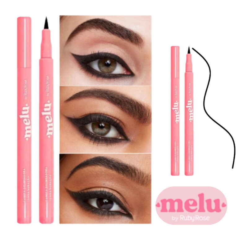 Caneta Delineadora Melu Ruby Rose maquiagem olhos 