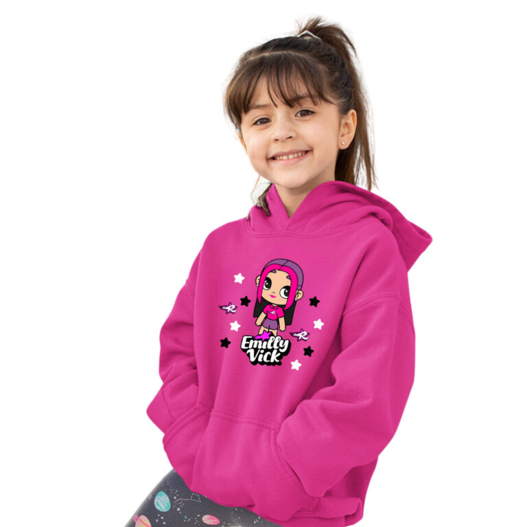 Blusa De Frio Emilly Vick Moletom Infantil Estrela
