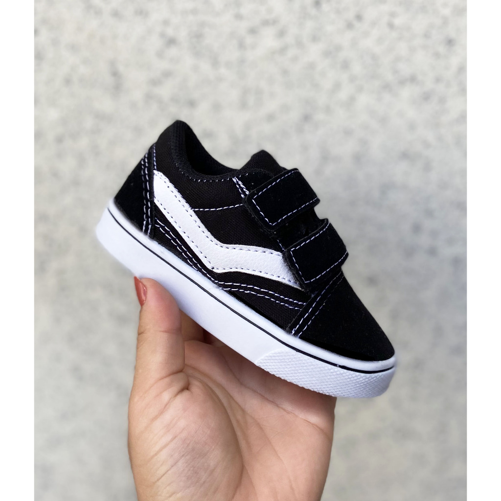 Tenis infantil e bebe de velcro menino e menina escolar