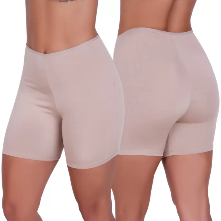 Short Anagua Cintura Alta Segunda Pele Conforto Be