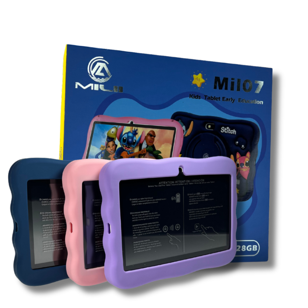Tablet Infantil Mil07 6Gb RAM + 128GB Astronauta Kids Controle Parental UNIFYTECH