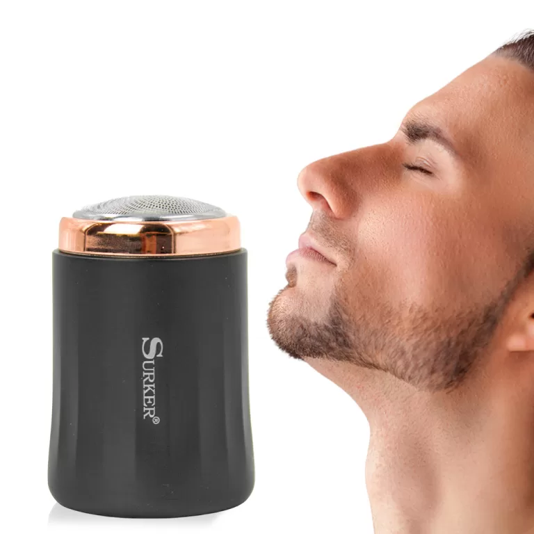 Mini Barbeador Portatil Eletrico Recarregavel  Cor
