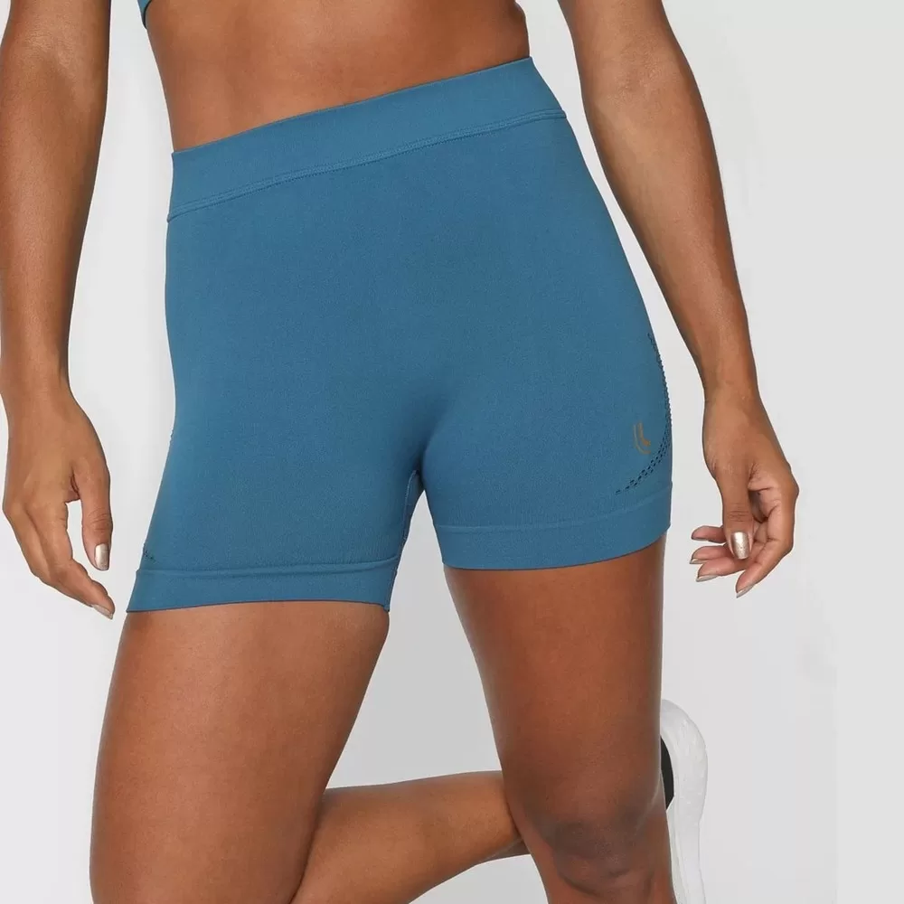 Short Legging Feminino Lupo Attack Sport – Azul