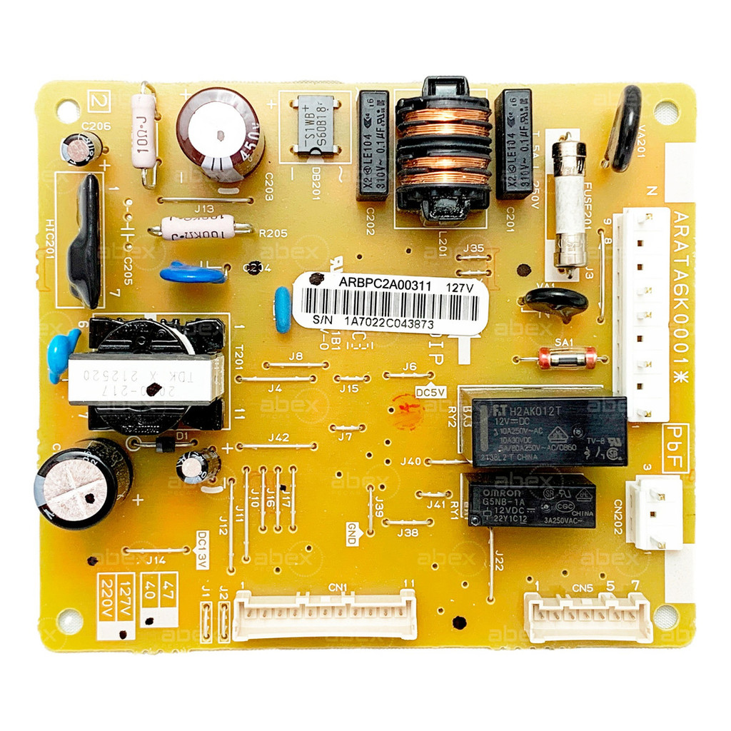Placa Principal Original Refrigerador Panasonic BT40 e BT41 110V 220V ARBPC2A00311 ARBPC2A00960