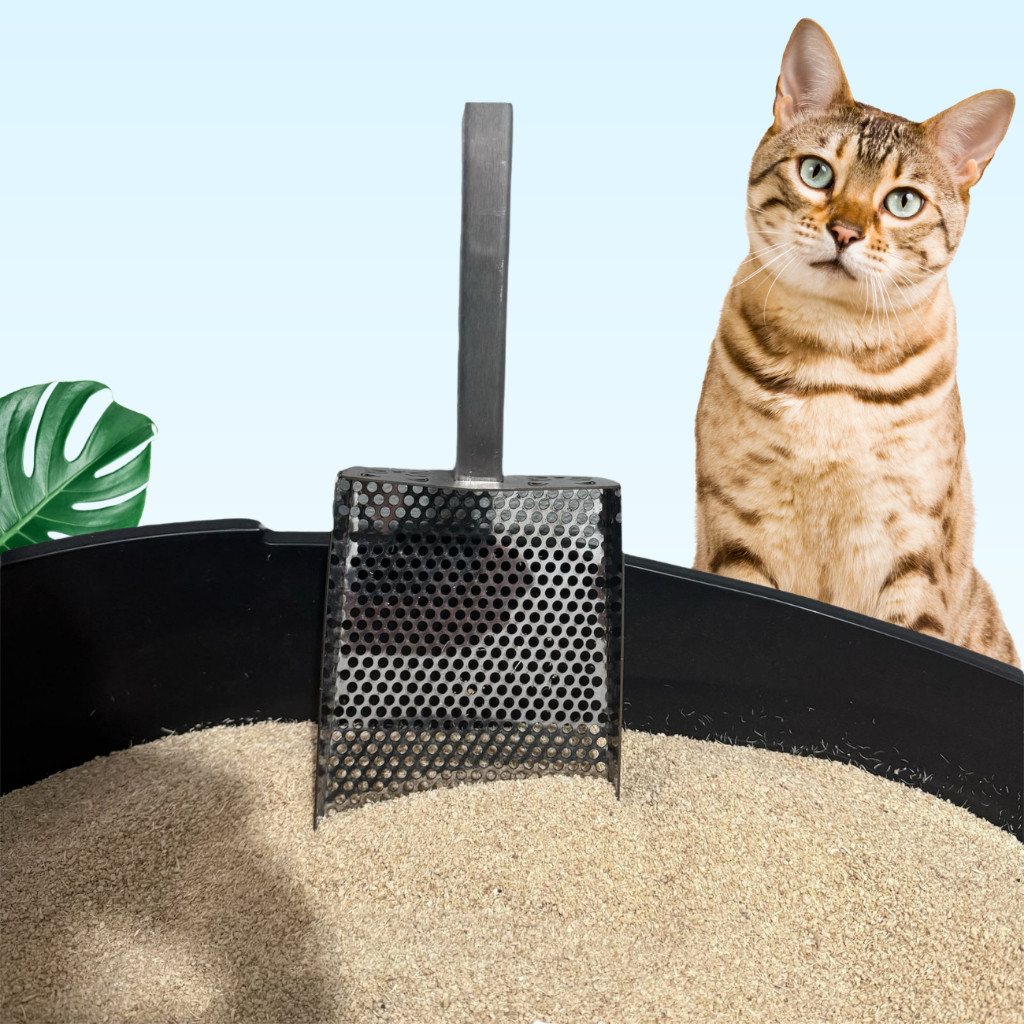 Pazinha Higiênica Coletora de Areia Pet Gato Cachorro Aço Inoxidável – Unishop