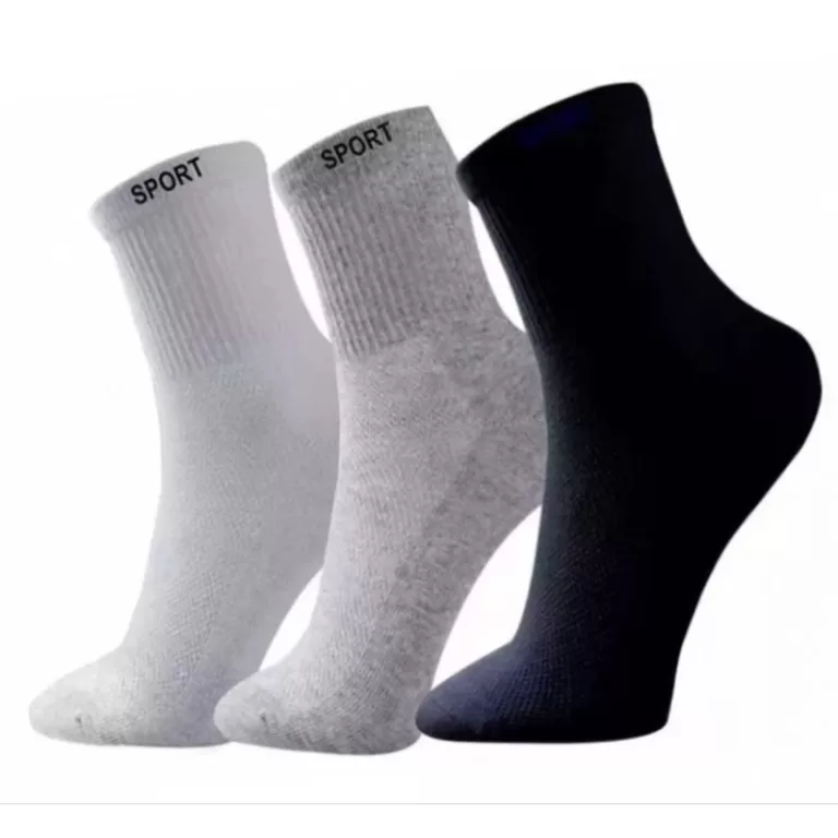 Kit 12 Pares de Meias Masculina algodão Cano alto