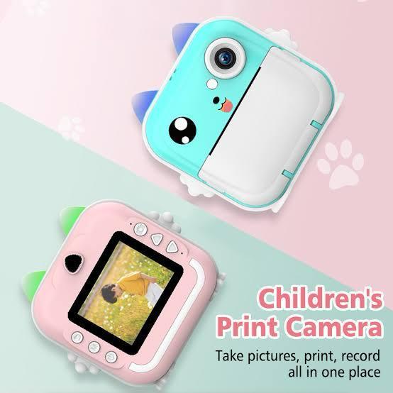 Câmera de Impressão Instantânea, Kids Gift