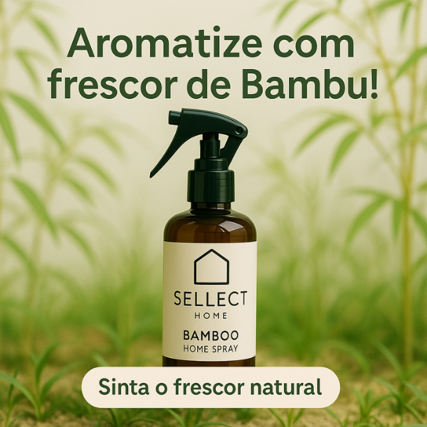 Home Spray Bamboo 250ml Sellect  Aromatizante Ambi