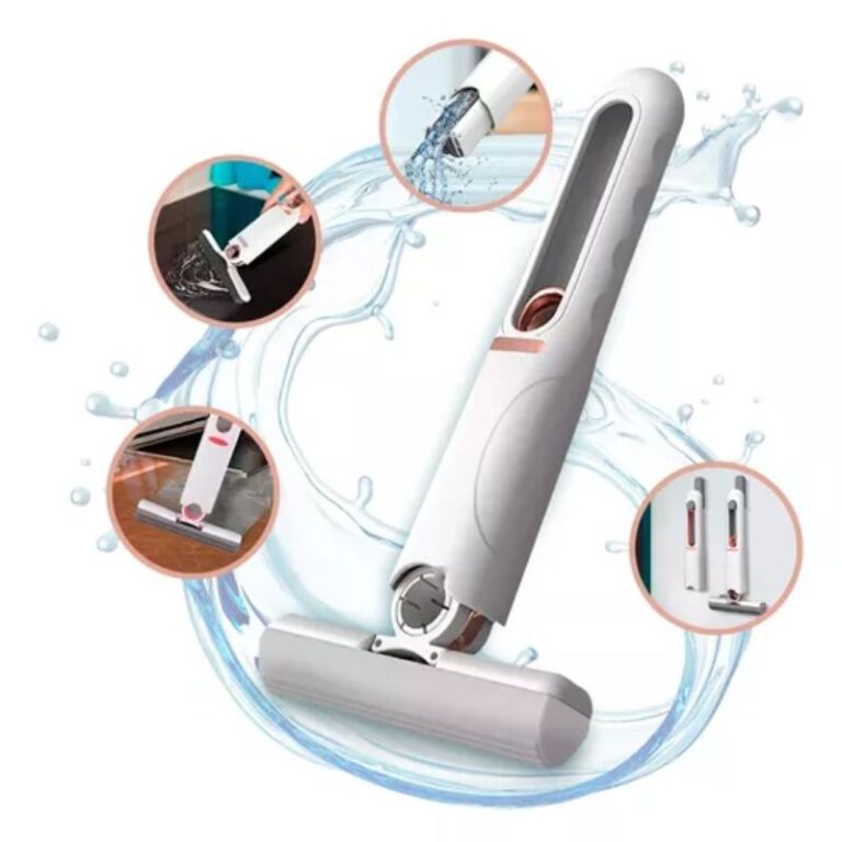 Mini Mop Portátil: Praticidade e Limpeza em Suas 