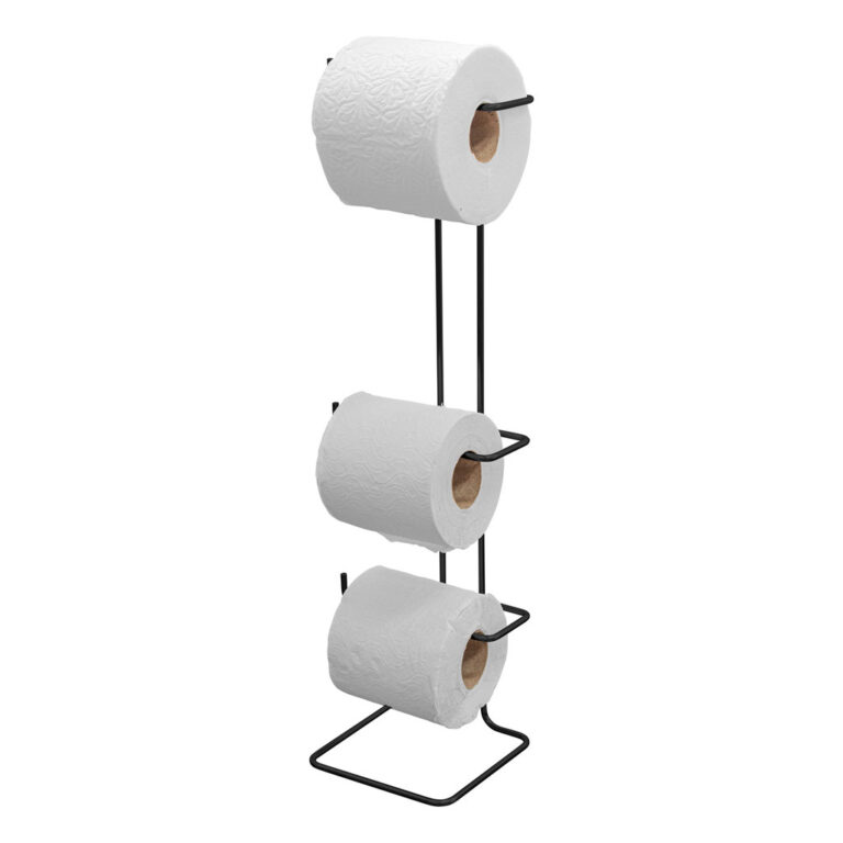 SUPORTE PARA PAPEL HIGIÊNICO 3 ROLOS CHÃO –