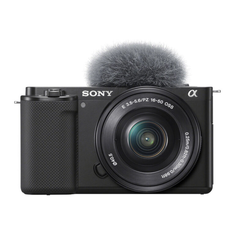 Câmera Digital Sony ZVE10 Mirrorless Lente 16-50m