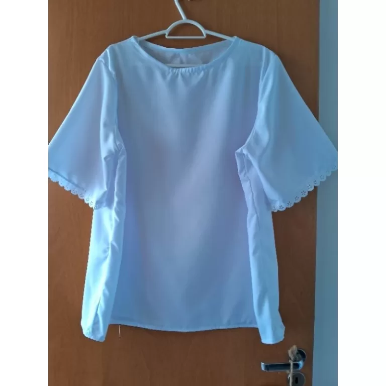 Camisu Branco / Preto / Ração Umbanda Candomblé