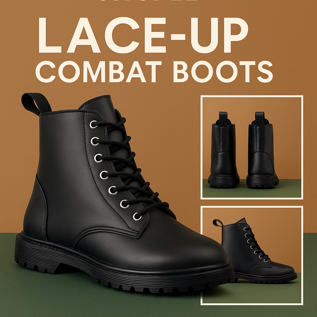 Coturno Tratorado Cano Curto  Estilo Blogueira + Conforto