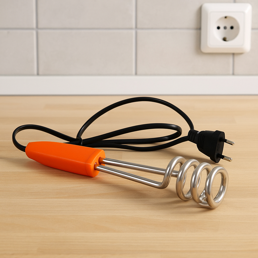 Novo Ebulidor Fervedor Aquecedor Eletrico Medio 1.000 Wts 127V Frete Gratis. Fácil de usar
