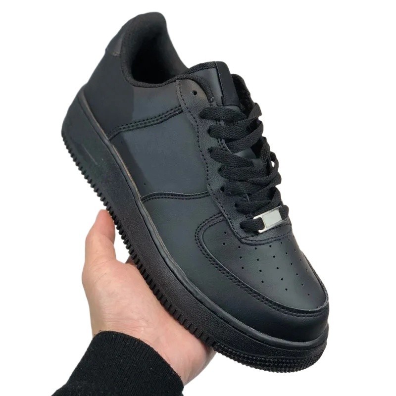 Tênis Branco Force Feminino Casual Caminhada Dia Dia Minimalista Preto Masculino