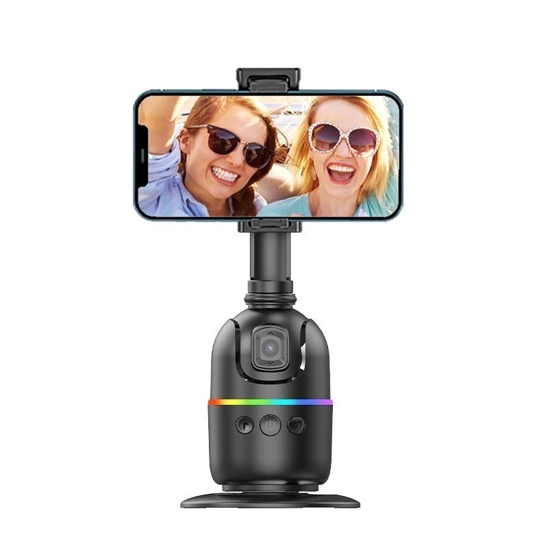 Suporte Gimbal Inteligente 360° com Rastreamento Facial AI e Controle Automático por App Grupo And