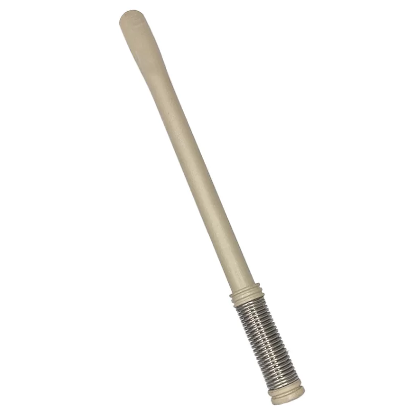 Bomba para Terere INOX Mola Externa com Regulagem de Fluxo cor: TAN + Escovinha para Limpeza