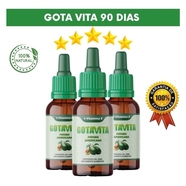 Gota Vita – 3 frascos Óleo De Abacate, Diab