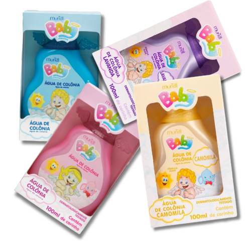 Deo Colônia Infantil baby Muriel Perfume de bebê