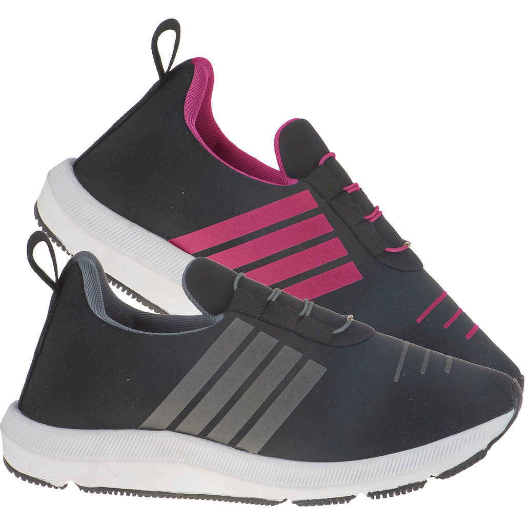 Tenis Calce Fácil Estilo e Elegancia Macio Confortavel