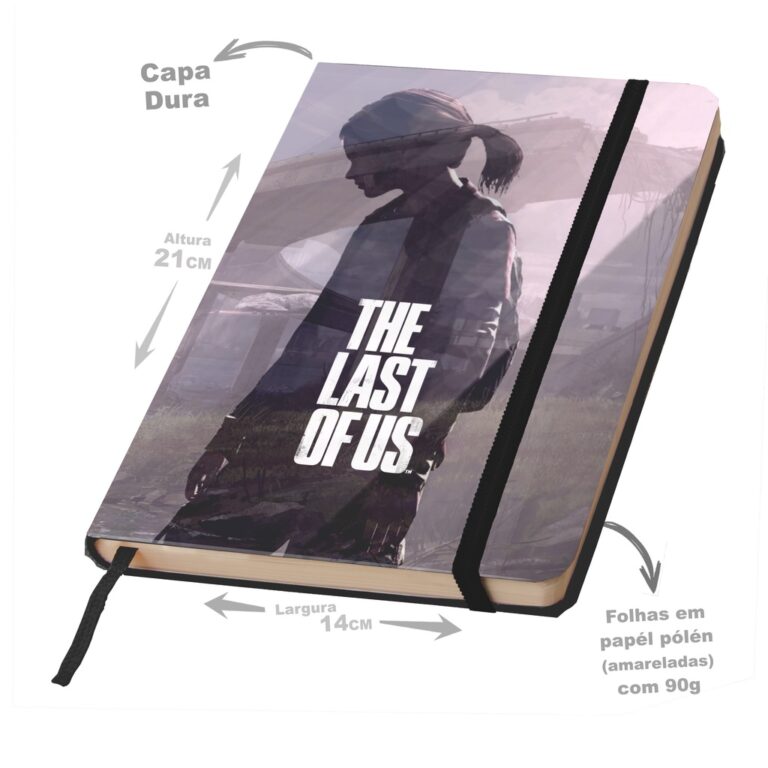 Caderno SKETCHBOOK ou anotações THE LAST OF US 2