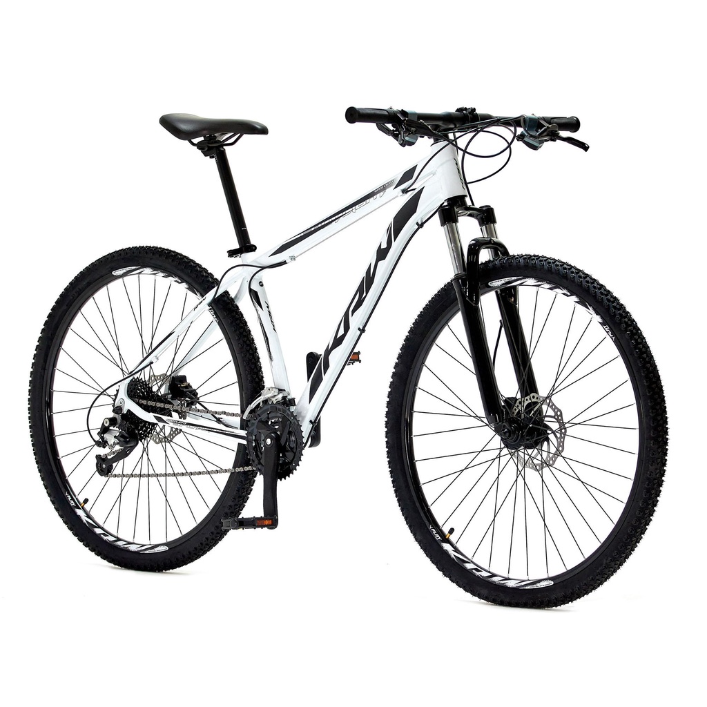 Bicicleta aro 29 KRW Spotlight Alumínio 24 Velocidades, Freio a Disco, Suspensão dianteira – SX29