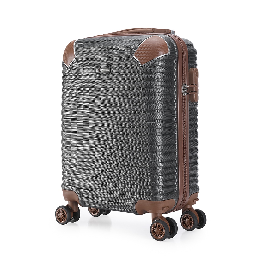 Mala Pequena de Viagem Anti Furto Roda 360° ABS Swissport