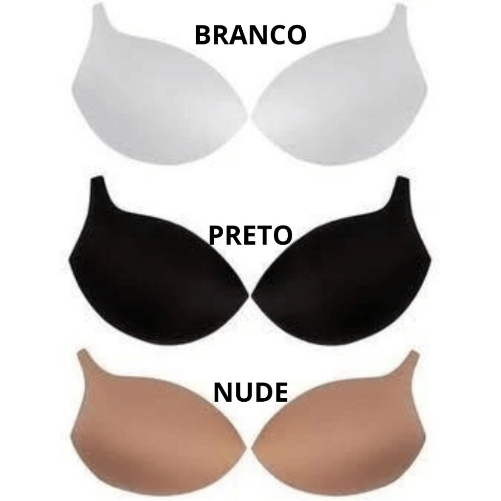 Bojo de Espuma Liso Casquinha Clássico Par Avulso p/m/g/gg 0020