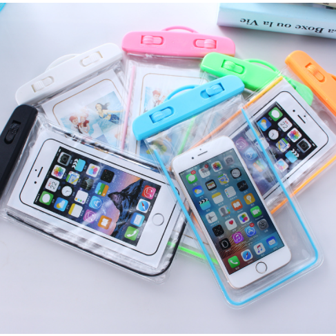 2 Capa Bolsa Prova Dágua Impermeável Celular Tra