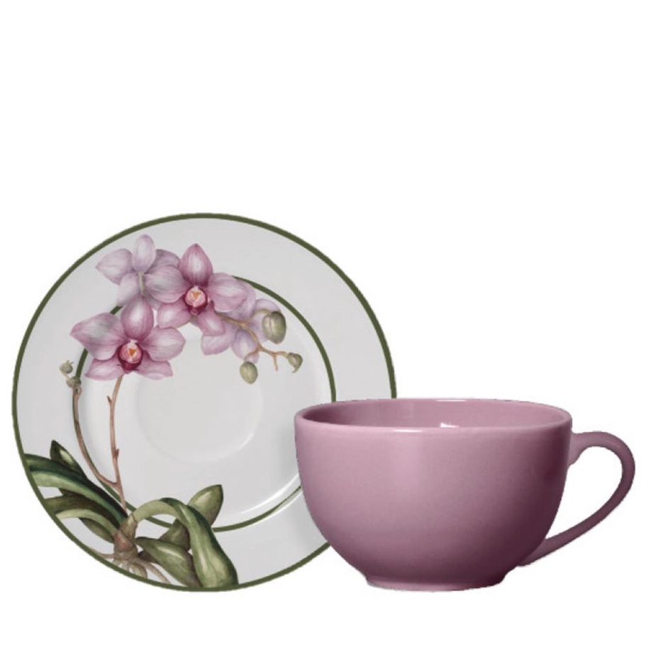 ORQUIDEA – XÍCARA DE CHÁ 200 ML – CAIXA C/ 6 PEÇAS